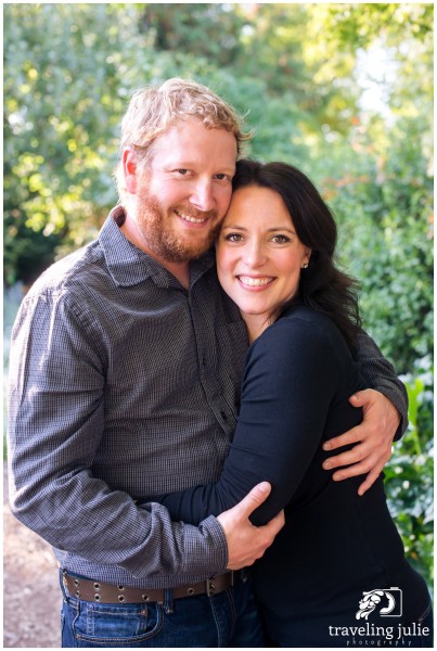 beautiful couple portrait